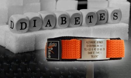identification medical diabete bracelet
